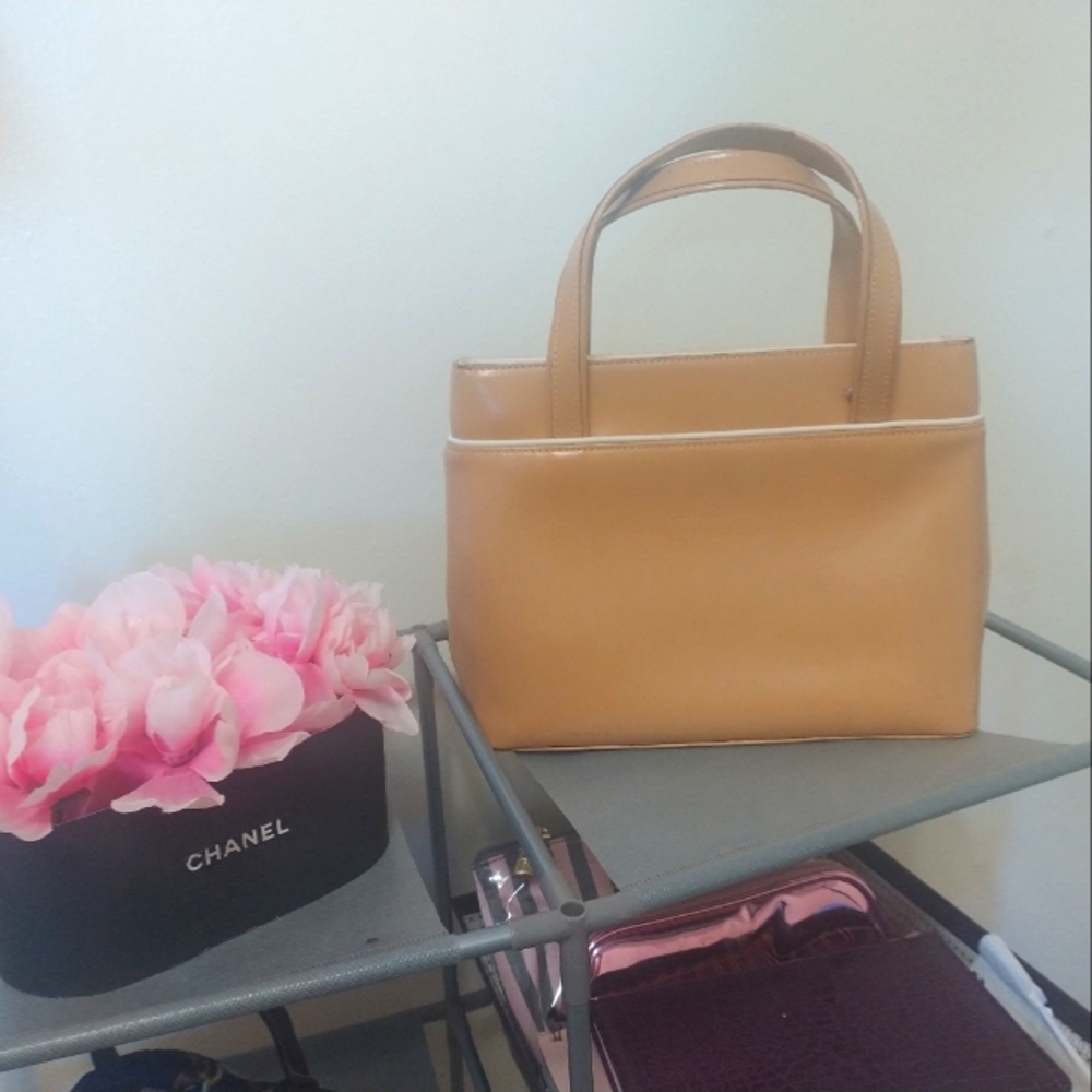 Vintage Longchamp Beige Bag